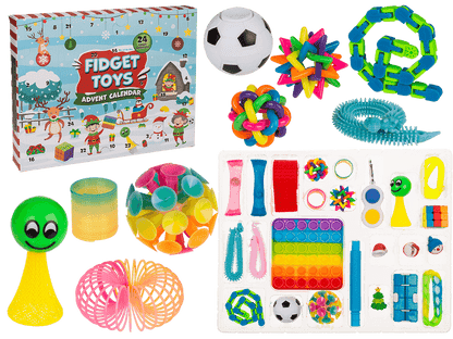 Fidget Toy Advent Calendar, 24 different toys,