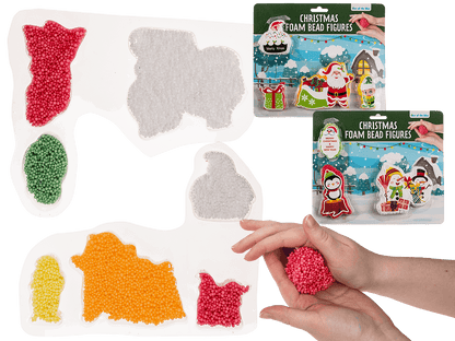 Christmas foam putty, set of 4,