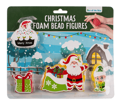 Christmas foam putty, set of 4,
