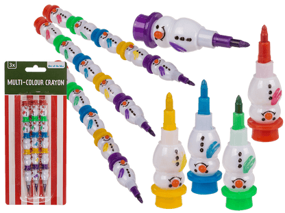 Multi colour pencil, 5 parts,13 cm,