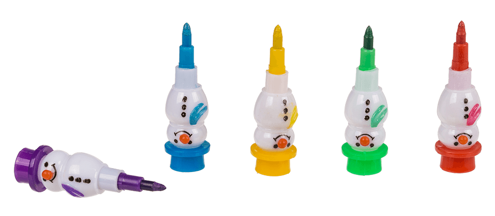 Multi colour pencil, 5 parts,13 cm,