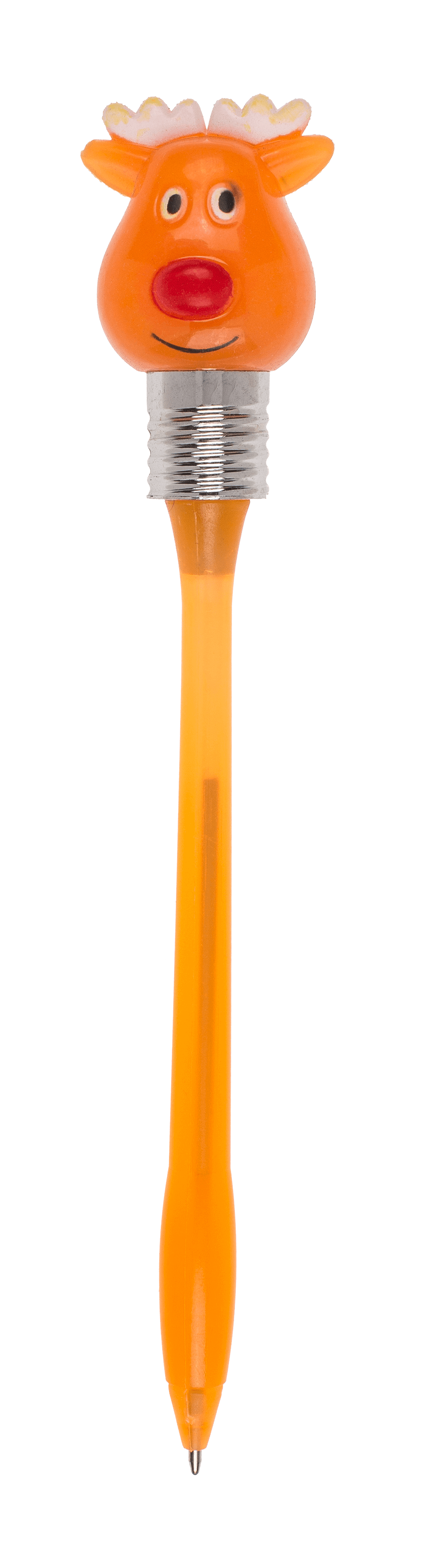 Pen with LED Christmas light motif,