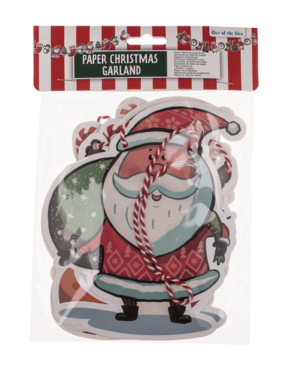 Paper Christmas garlands, motifs 26 x 17cm,