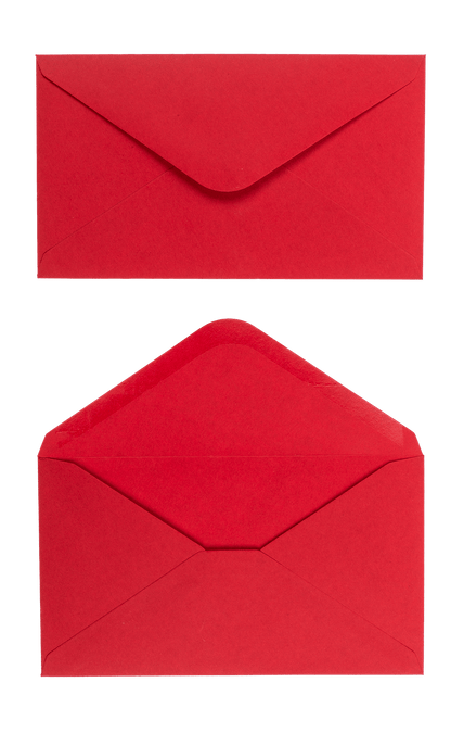 Money gift couvert with envelope, 16x9cm, set of 2