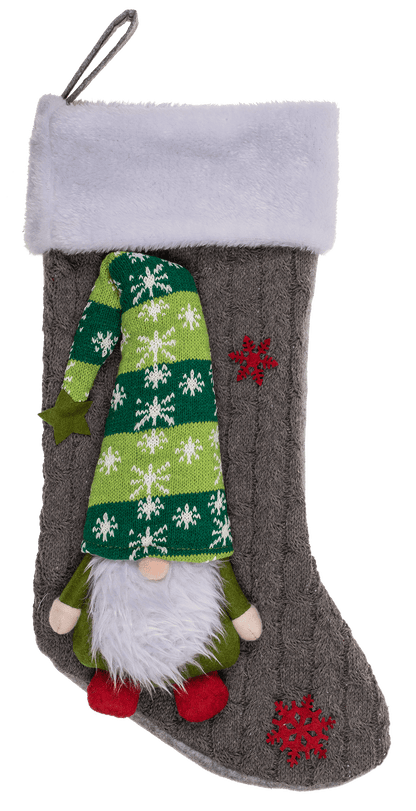 Jumbo fireplace socks, Gnome,