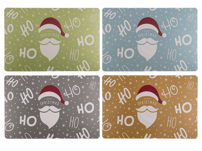 Polypropylen placemat, HO HO Santa,