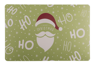 Polypropylen placemat, HO HO Santa,