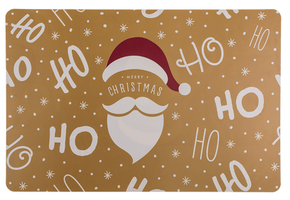 Polypropylen placemat, HO HO Santa,