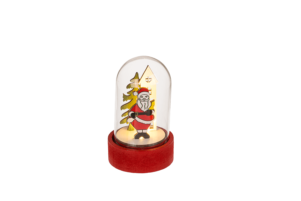 Mini christmas scene, Xmas Friends, with LED,