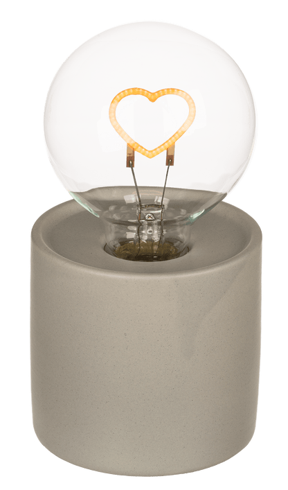 Motif light bulb, Christmas, 8,5 x 16 cm,