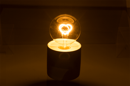 Motif light bulb, Christmas, 8,5 x 16 cm,