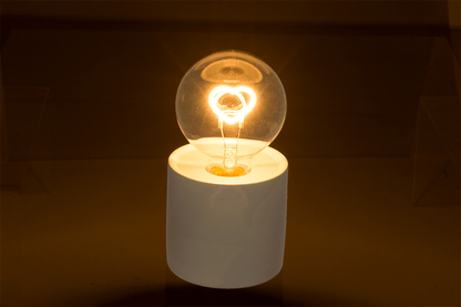 Motif light bulb, Christmas, 8,5 x 16 cm,