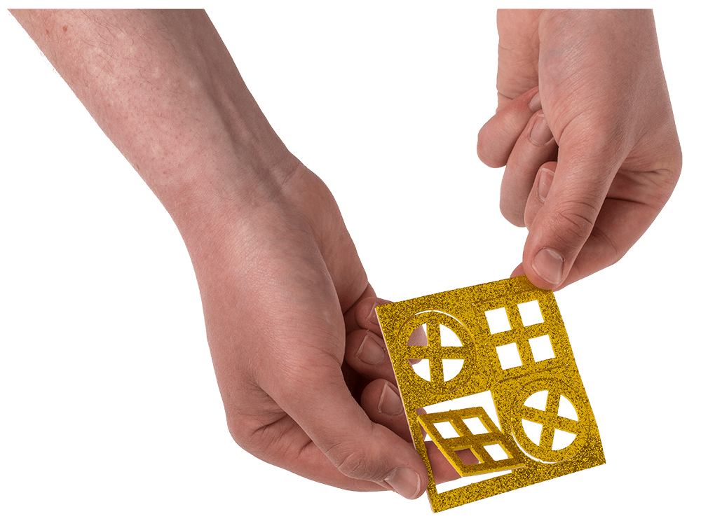 DIY set, Santa's Workshop, craft felt, 2 assorted