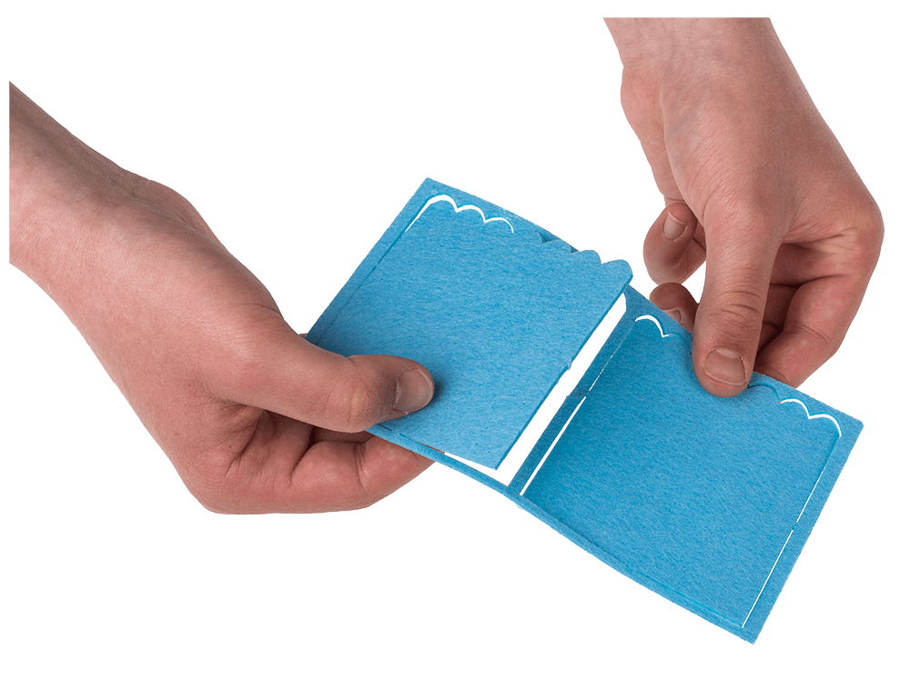 DIY set, Santa's Workshop, craft felt, 2 assorted