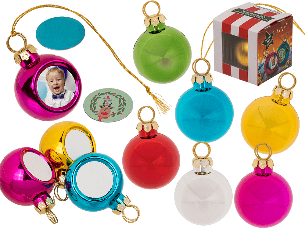 Portrait tree ball, with photo sticky pad &