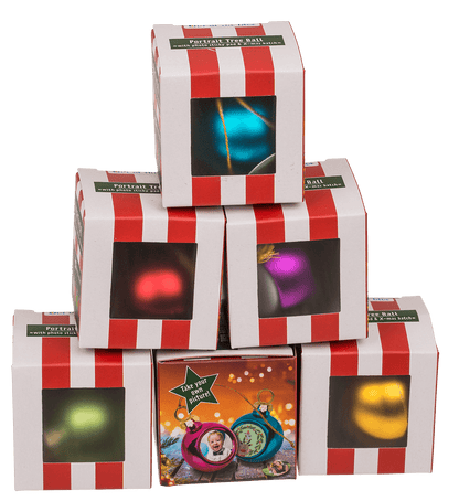 Portrait tree ball, with photo sticky pad &