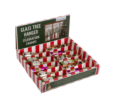 Glass tree hanger, Celebration Champs,