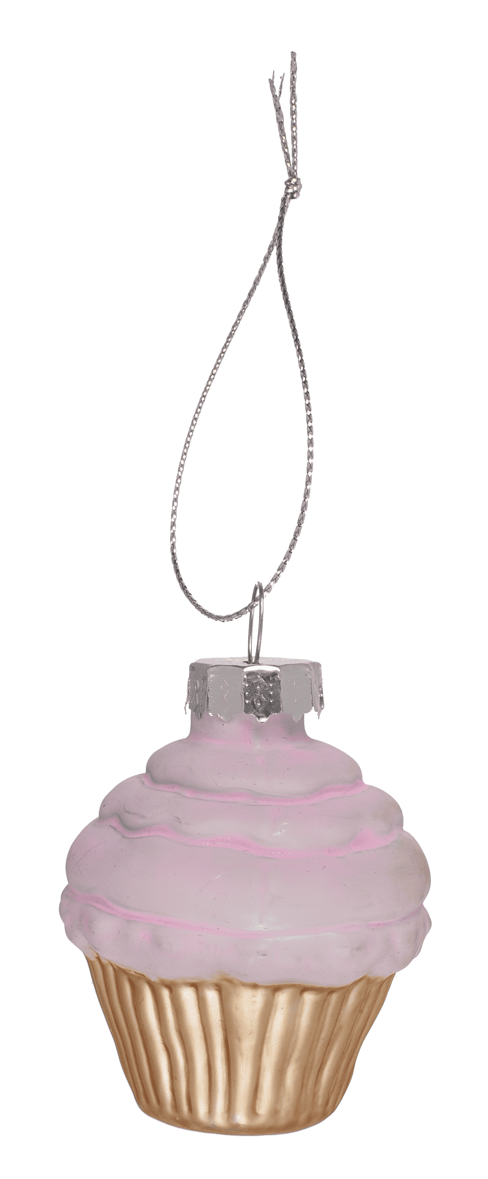 Glass tree decorations, Coffee, set of 3, Coffee