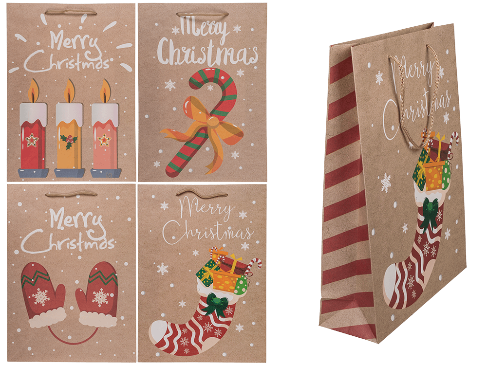 Paper gift bag, Christmas Warms,
