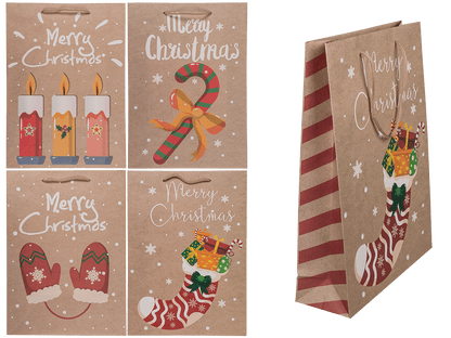 Paper gift bag, Christmas Warms,
