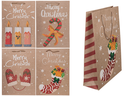Paper gift bag, Christmas Warms,