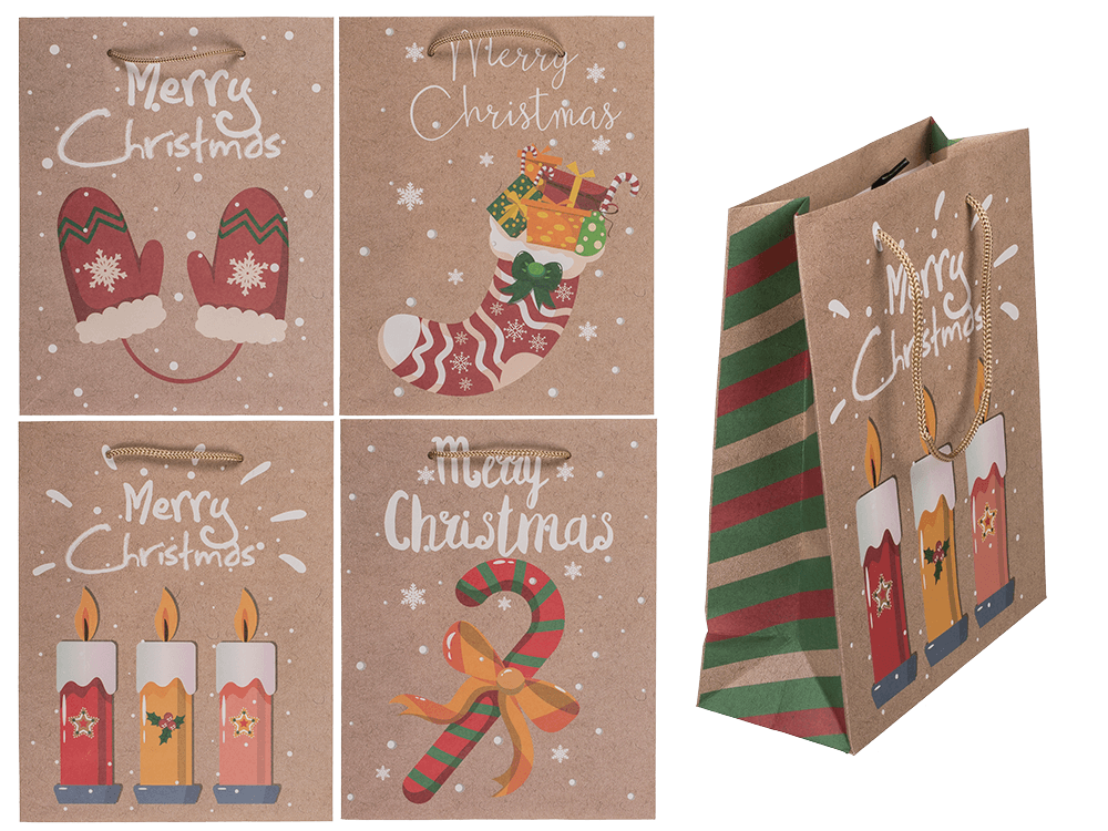 Paper gift bag, Christmas Warms,