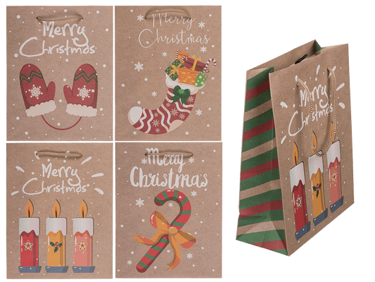 Paper gift bag, Christmas Warms,