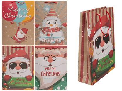 Paper gift bag, Joyful Season,