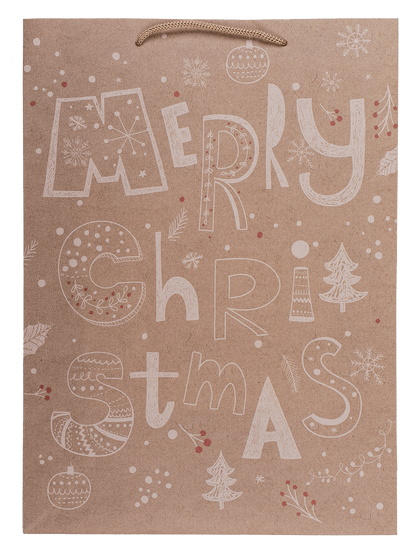 Kraft-paper gift bag, Nostalgia,