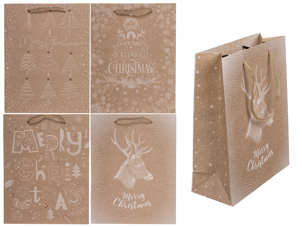 Kraft-paper gift bag, Nostalgia,