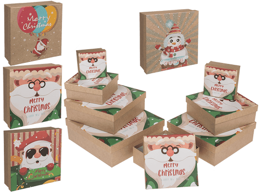 Giift boxes, Joyful Season,  4 ass.,