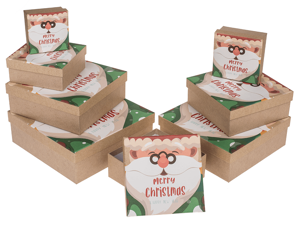 Giift boxes, Joyful Season,  4 ass.,