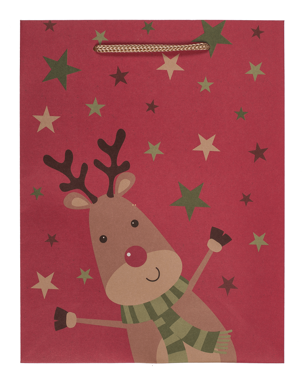 Paper gift bag, Christmas friends,