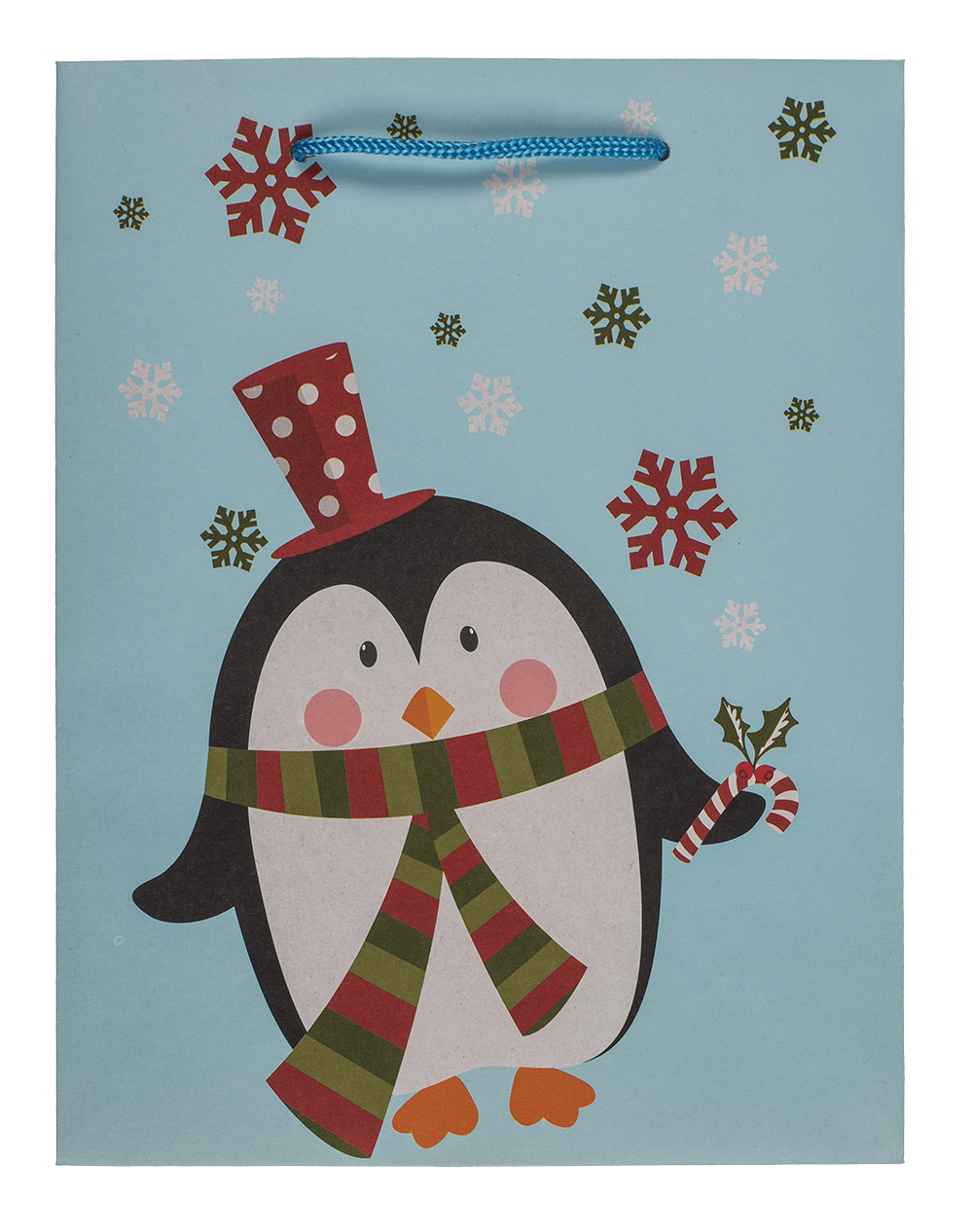 Paper gift bag, Christmas friends,