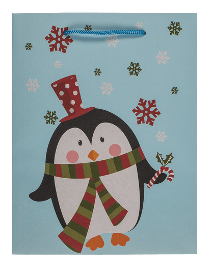 Paper gift bag, Christmas friends,