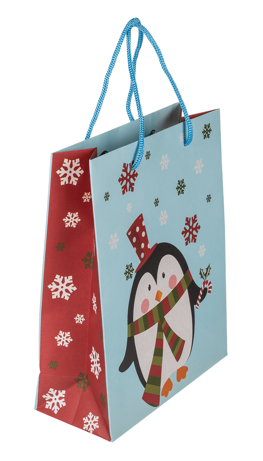 Paper gift bag, Christmas friends,