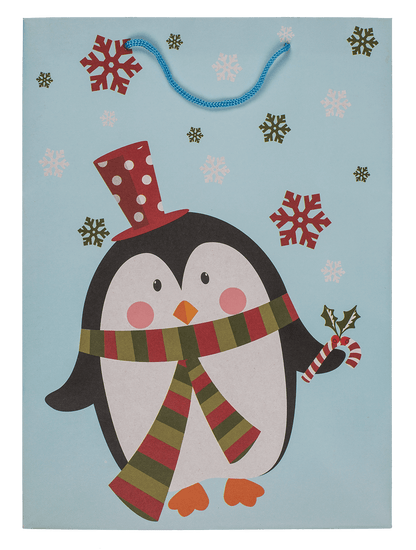 Paper gift bag, Christmas friends,