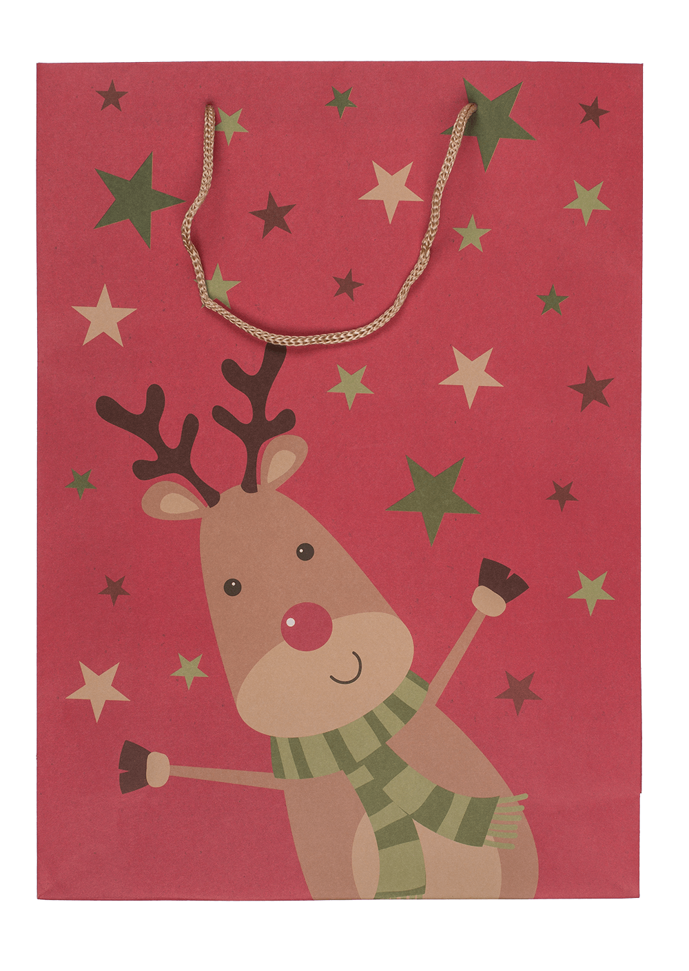 Paper gift bag, Christmas friends,
