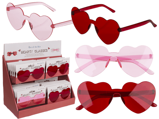 Fun glasses, Hearts,