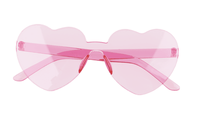 Fun glasses, Hearts,