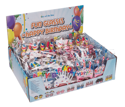 Fun glasses, happy birthday,