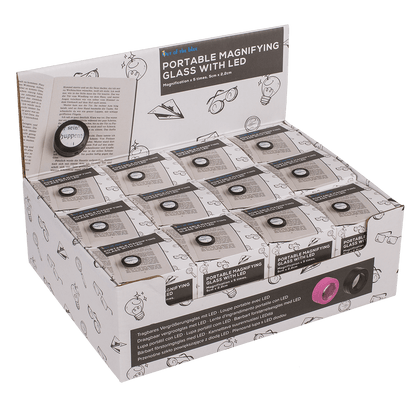 Portable Magnifying Glass with LED