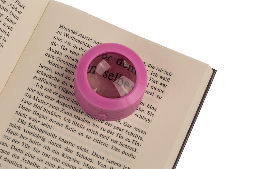 Portable Magnifying Glass with LED