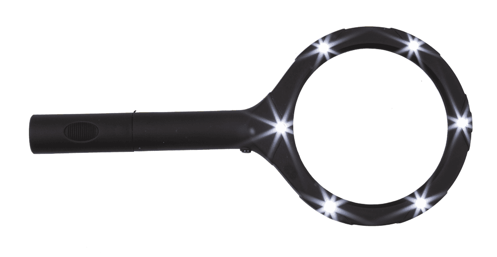 Magnifying Glass with 6 LED,