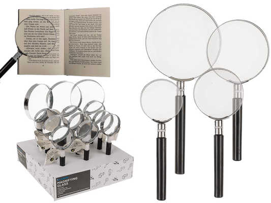 Magnifying Glass, 4 sizes assorted,