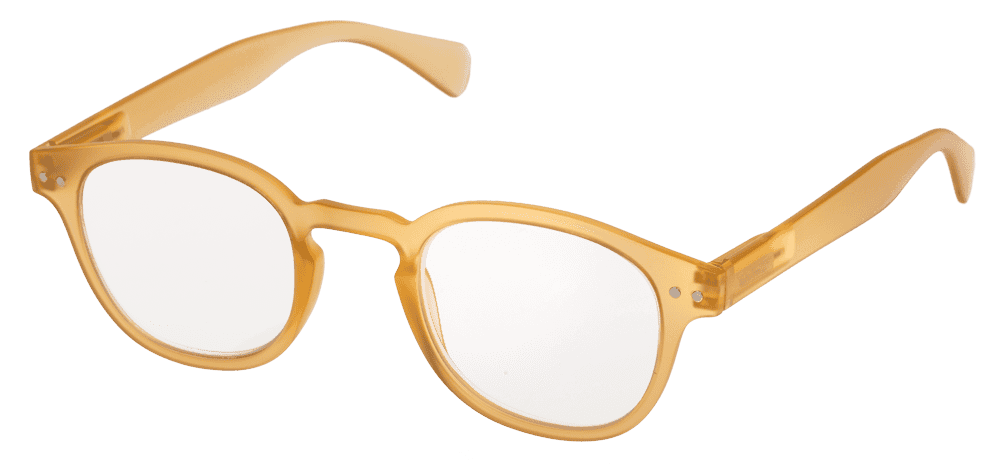 Reading glasses with plastic frame, 5 strengths,