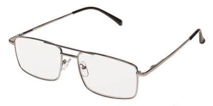 Reading glasses with metal frame, 5 strengths,