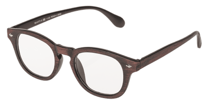 Reading glasses with plastic frame, 5 strengths,