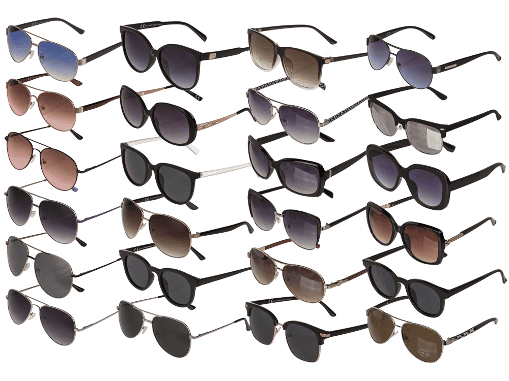 18-7869_000_6217f2df-3c73-4777-9481-42aea8574212.png Women sun glasses mix from various models - Afbeelding 1