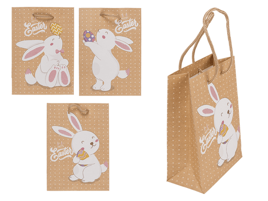 Gift Paper bag, Bunny, 12 x 6 x 16 cm,